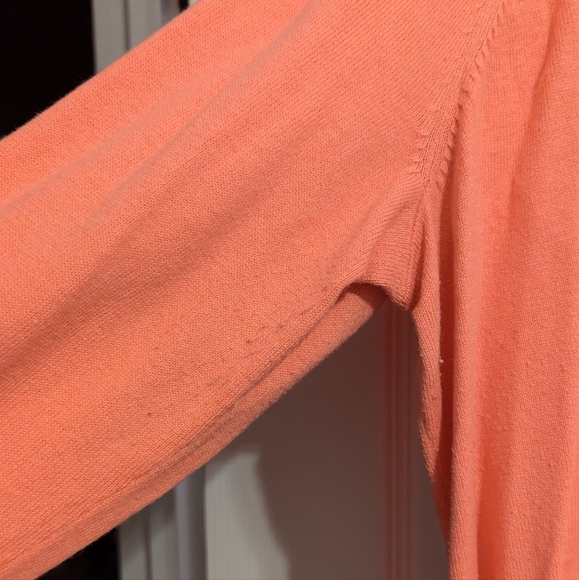 Old Navy Coral Orange Cardigan size XXL Tall - Picture 5 of 7